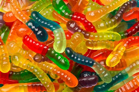 Gummi Worms Candy